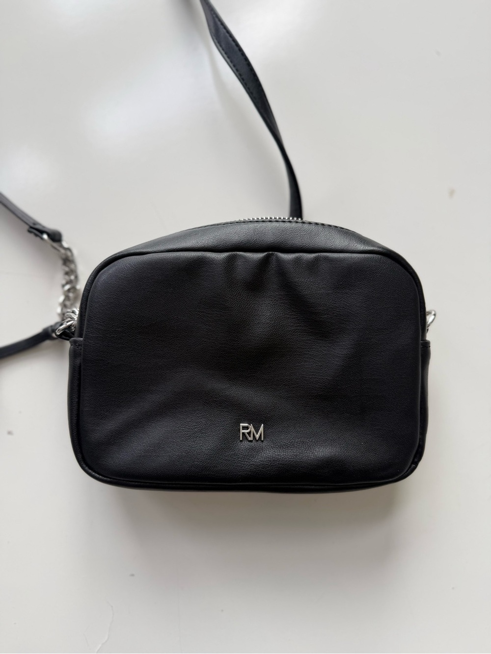 Rebecca Minkoff Black Studded Leather Crossbody Bag - Picture 5 of 7